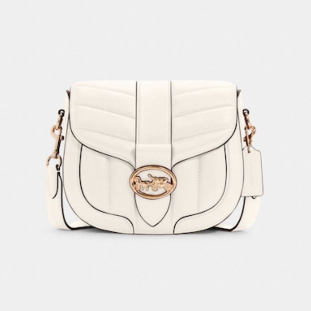 Georgia Saddle Bag with quilting